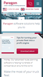 Mobile Screenshot of paragontruckrouting.com